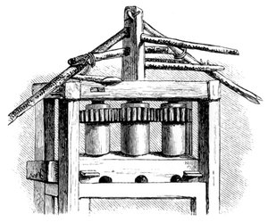 Moulin à sucre primitif, Saint-Domingue, 1873 - Unbekannt