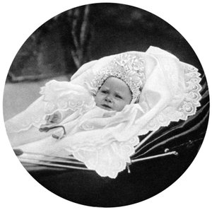 Prince Albert Windsor à un an, vers 1896