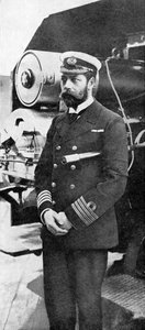 Le prince George en tant que capitaine dans la Royal Navy, vers 1900-1920, 1936