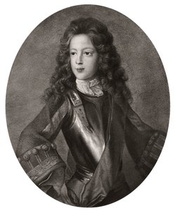Prince Jacques François Édouard Stuart, le Vieux Prétendant, vers 1700 1906