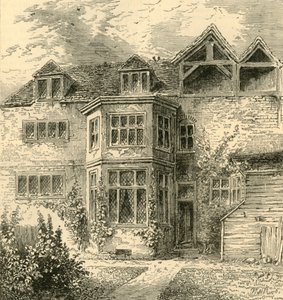 Maison du prince Rupert, dans le Barbican, vers 1872