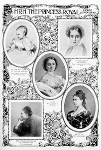 Princesse Victoria Adelaide Mary Louise, fille aînée de la reine Victoria, fin du XIXe siècle - Unbekannt