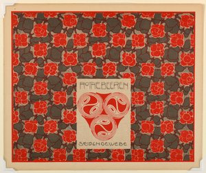 Gravure, Tissage de soie aux baies rouges, planche 21, dans Die Quelle - Unbekannt