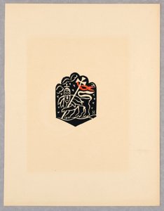 Impression, Vignette, Planche X, Éthiopie, cili Christos, Madonna et Saints, comme je les ai vus dans les illuminations des anciens codex éthiopiens, Portfolio, 1920