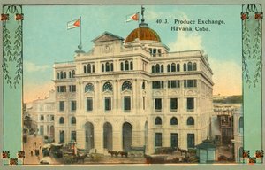 Bourse de commerce, La Havane, Cuba, vers 1910