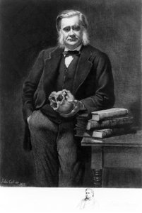 Professeur Thomas Henry Huxley, biologiste anglais