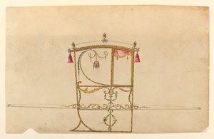 Projet pour une chaise à porteurs