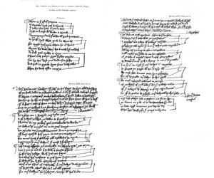 Prologues et texte du manuscrit des pièces de Corpus Christi, 15ème siècle, 1840 - Unbekannt