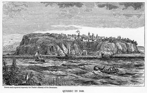 Québec en 1640, 1877