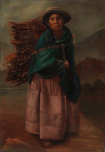 Fille quechua, vers 1890-1892 - Unbekannt