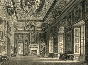 Salon de dessin de la reine Caroline, Palais de Kensington, vers 1876 - Unbekannt
