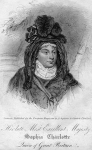 Reine Charlotte, reine consort de George III du Royaume-Uni, 1818 - Unbekannt