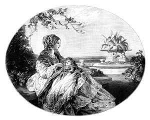 Reine Victoria et Prince Arthur, 1850 - Unbekannt