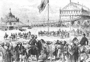 La reine Victoria proclamée impératrice des Indes, 1877 : Le Durbar impérial à Delhi..., 1901