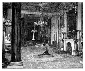 Salon de la reine Victoria, Osborne House, Île de Wight
