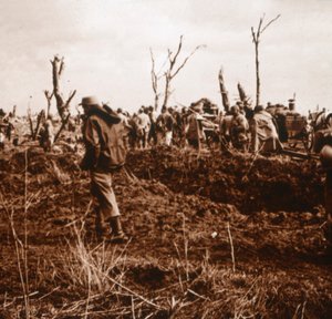 Quennevières, nord de la France, vers 1914-1918