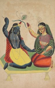 Radha et Krishna, 1800s - Unbekannt
