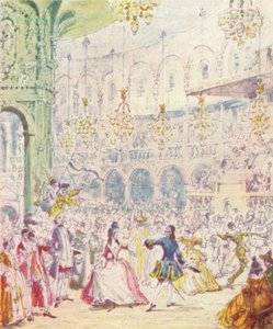 Randulph et Hilda dansant dans la Rotonde des Jardins de Ranelagh - Unbekannt