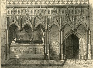 Tombe de Rayers, vers 1872