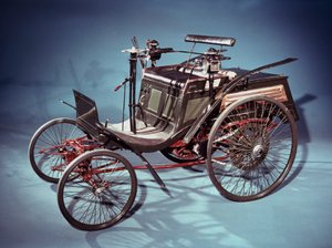 Voiture Benz Velo à moteur arrière, allemande, 1894