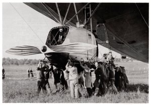 Gondole arrière, Zeppelin LZ 127 Graf Zeppelin, 1933 - Unbekannt