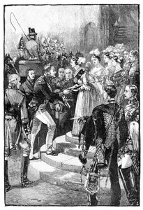 Réception de Louis Philippe au château de Windsor, 1844, 1900