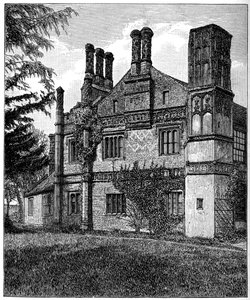Maison du presbytère, Great Snoring, Norfolk, fin du 15e siècle, 1893