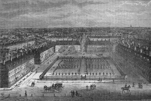 Red Lion Square, Londres, en 1800