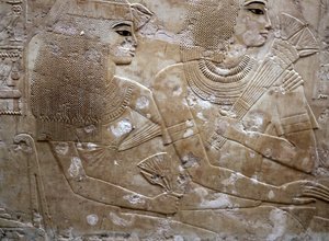 Relief de la tombe de Ramose, Louxor, Égypte, 14ème siècle av. J.-C. - Unbekannt