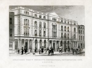 Dépôt de la Société des Tracts Religieux, Paternoster Row, Londres, 19ème siècle - Unbekannt