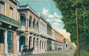 Résidences, Cuba, vers 1910