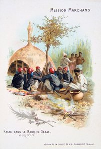 Repos à Bahr-el-Ghazal, juin 1897
