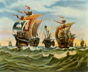 Retour de la flotte de Hambourg après la défaite des Frères Victualiens, 1401, 1936