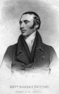 Révérend Robert Newton, ministre méthodiste wesleyen