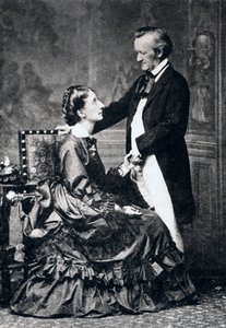 Richard et Cosima Wagner, fin du 19e siècle - Unbekannt