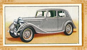 Riley 1 12-Litre Falcon Saloon, vers 1936 - Unbekannt
