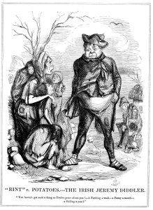 Rint v Potatoes - Le Jeremy Diddler irlandais, 1845 - Unbekannt