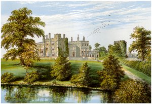 Château de Ripley, Yorkshire, maison du baronnet Ingilby, vers 1880 - Unbekannt