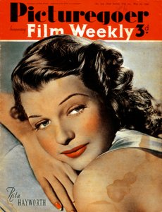 Rita Hayworth 1918-1987, actrice américaine, 1941