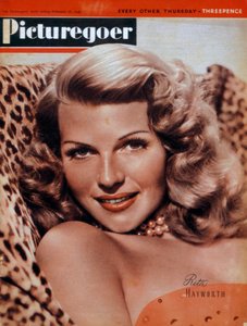 Rita Hayworth 1918-1987, actrice américaine, 1946