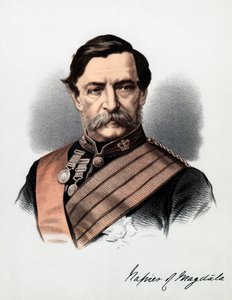 Robert Cornelius Napier, 1er baron Napier de Magdala, soldat britannique, vers 1880