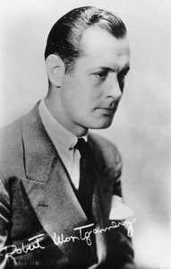 Robert Montgomery 1904-1981, acteur et réalisateur américain, 20e siècle