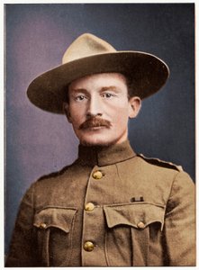Robert Stephenson Smyth Baden-Powell, soldat britannique, vers 1900