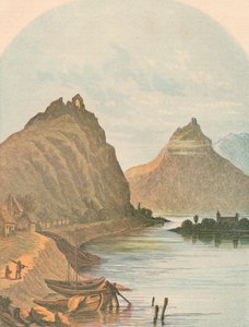 Rolandseck et le Kloster Nonnenwerth, 1864