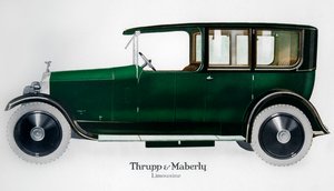 Limousine Rolls-Royce, vers 1910-1929 - Unbekannt
