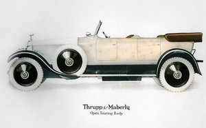 Rolls-Royce avec carrosserie de tourisme ouverte, vers 1910-1929