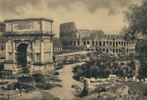 Rome - Arc de Titus - Le Colisée, 1910 - Unbekannt
