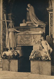 Rome - Basilique Saint-Pierre - Tombe de Clément XIII, par Canova, 1910