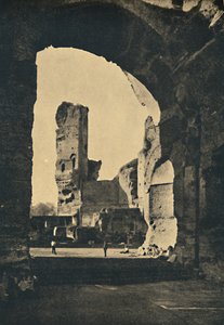 Rome - Vestiges des Thermes de Caracalla sur la Voie Appienne, 1910