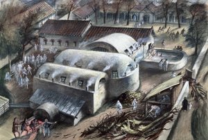 Thermes romains à Cheapside, Londres, fin 1er-2ème siècle